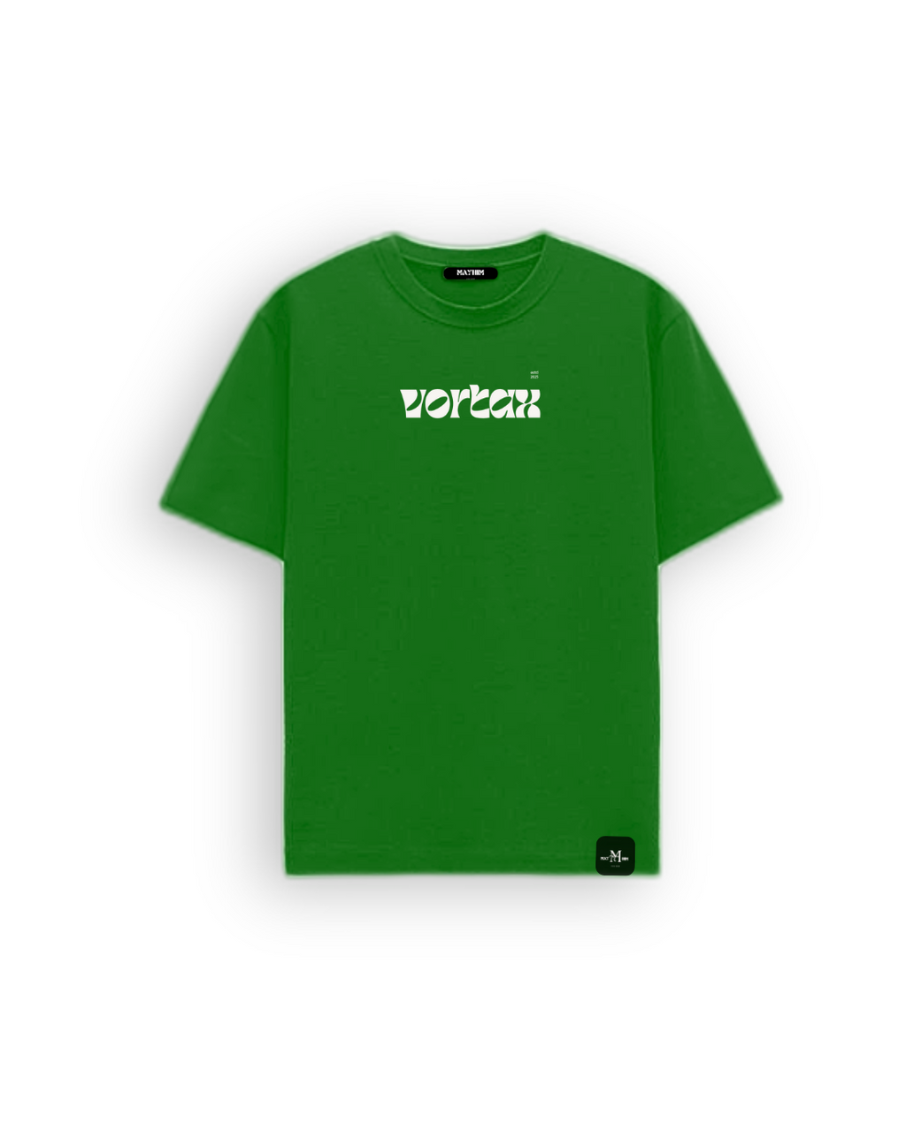 Vortax Oversized T-shirt In Royal Emeralds Green Colour